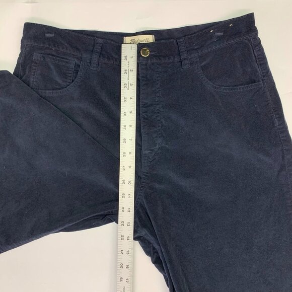 Madewell Women's Tall Super Wide-Leg High Waist Trousers in Velvet Size T31 - Picture 13 of 15